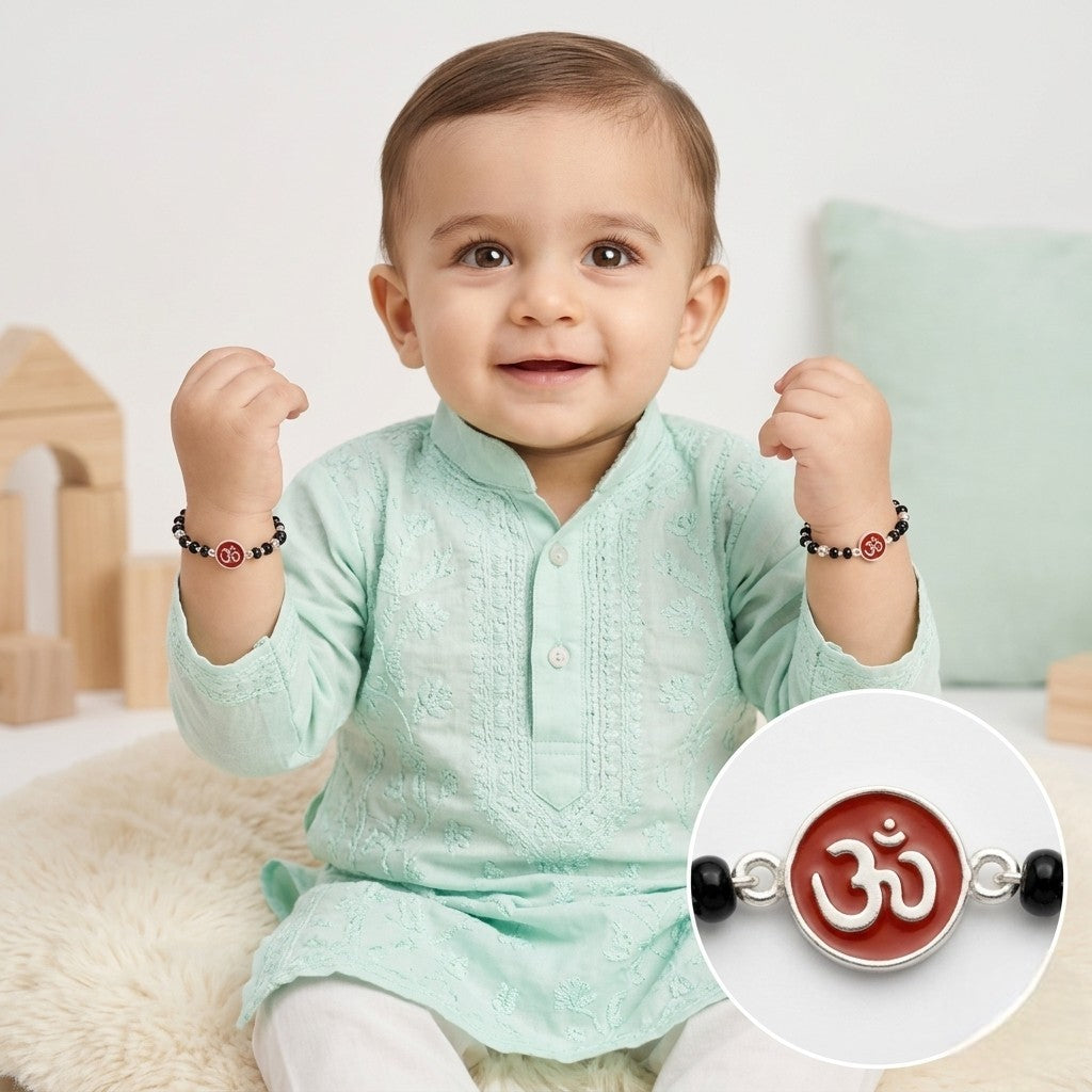 925 Sterling Silver Om baby Nazariya (0-2 years)