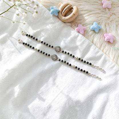 925 Sterling Silver Om Charm baby Nazariya (0-2 years)