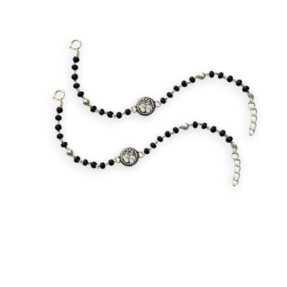925 Sterling Silver Om Charm baby Nazariya (0-2 years)