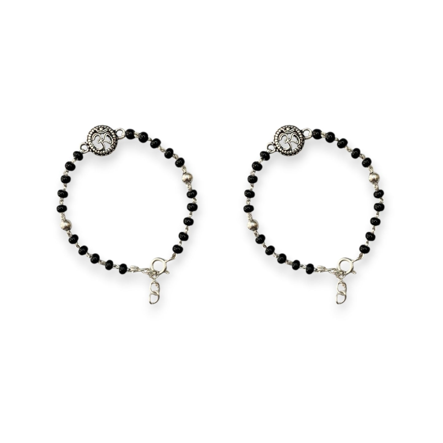 925 Sterling Silver Om Charm baby Nazariya (0-2 years)