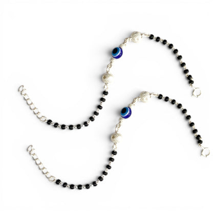 925 Sterling Silver Evil Eye Nazariya (0-2 years)