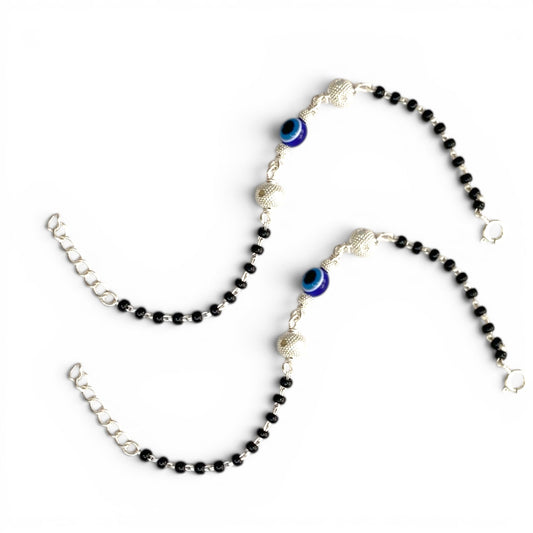 925 Sterling Silver Evil Eye Nazariya (0-2 years)