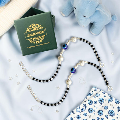 925 Sterling Silver Evil Eye Nazariya (0-2 years)