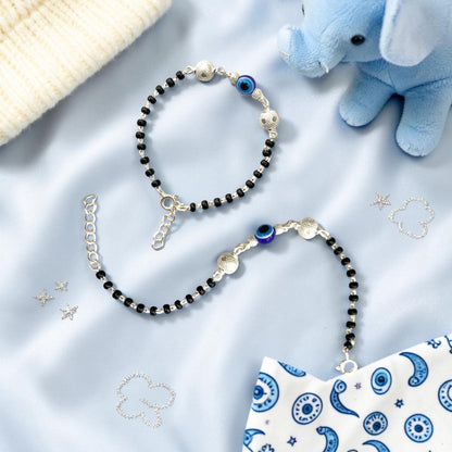 925 Sterling Silver Evil Eye Nazariya (0-2 years)
