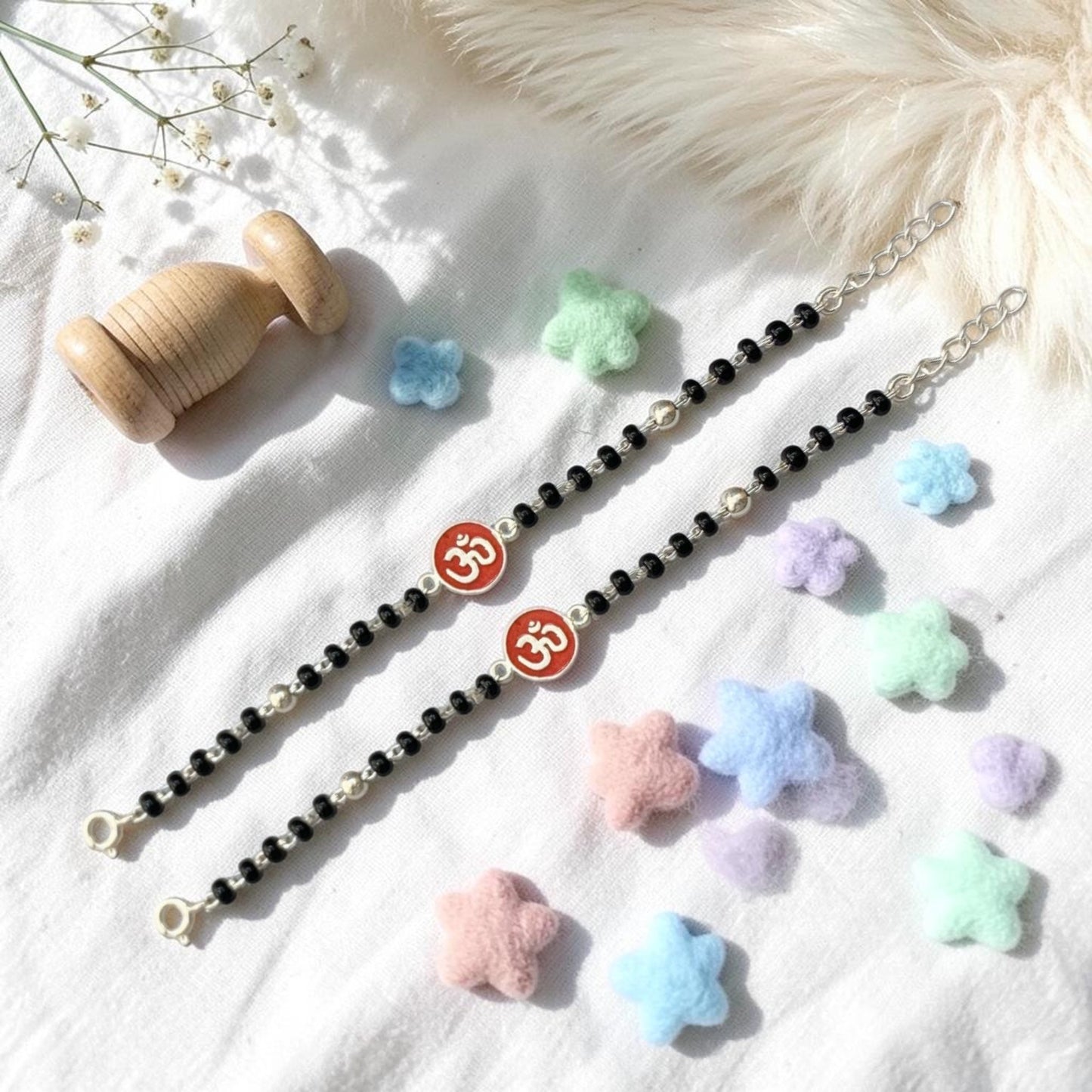 925 Sterling Silver Om baby Nazariya (0-2 years)
