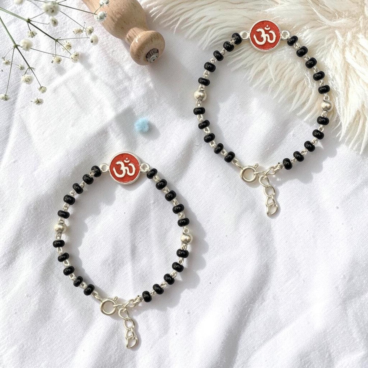 925 Sterling Silver Om baby Nazariya (0-2 years)
