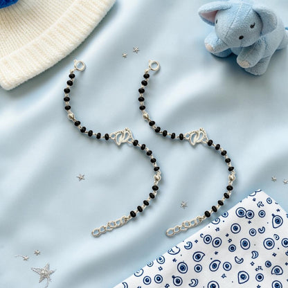 925 Sterling Silver Footprint Motif Baby Nazariya (0-2 years)