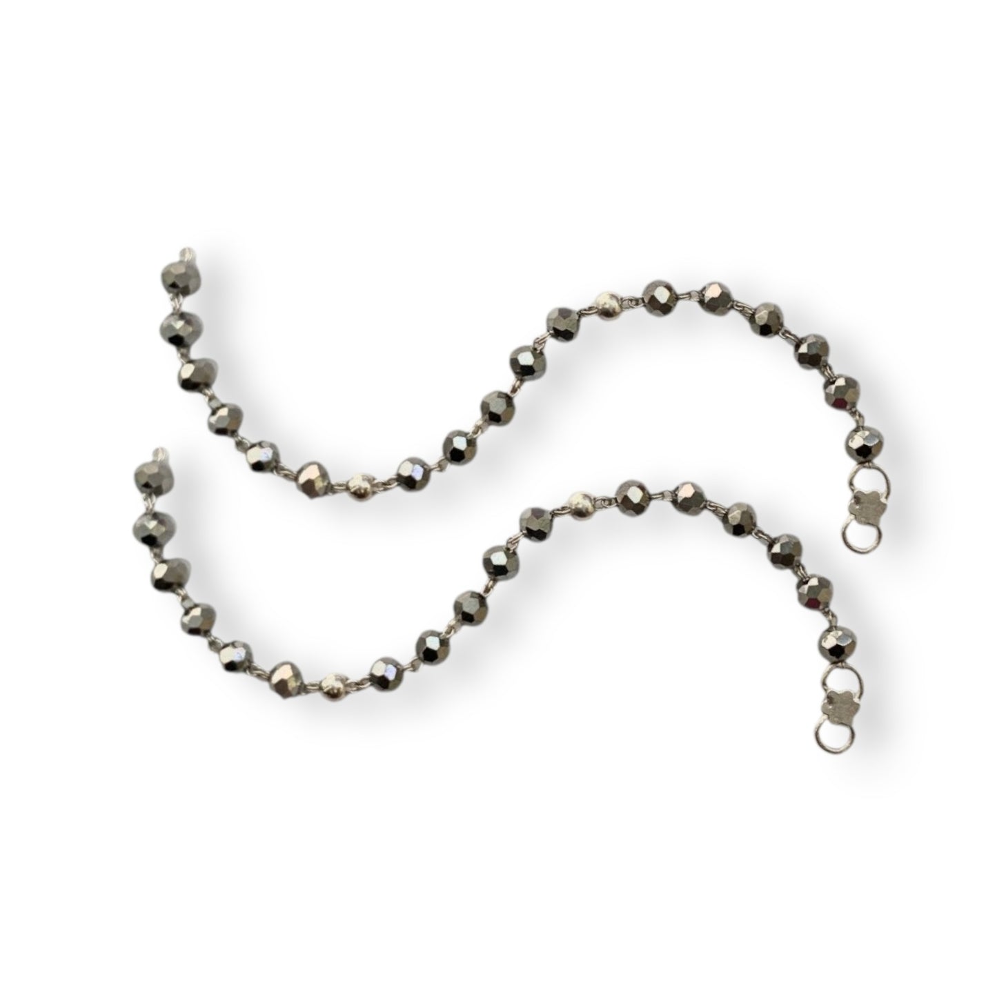 925 Sterling Silver Baby Nazariya Bead style (0-2 years)