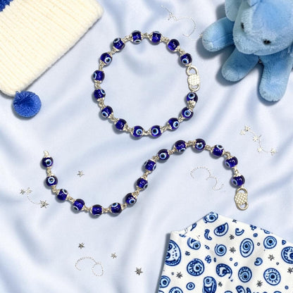 925 Sterling Silver Evil Eye Nazariya (0-2 years)