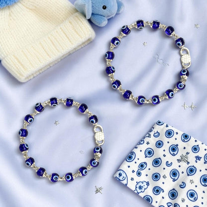 925 Sterling Silver Evil Eye Nazariya (0-2 years)