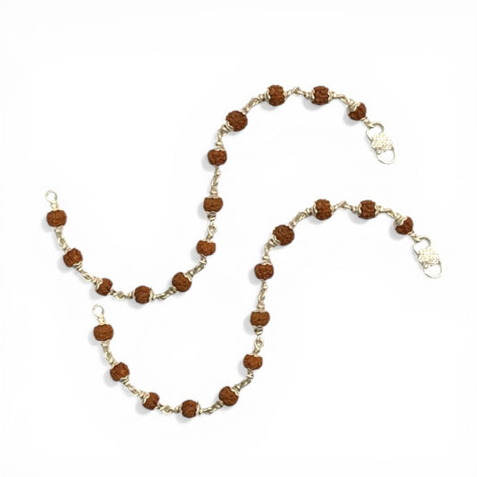 925 Sterling Silver Rudraksha Baby Nazariya (0-2 years)