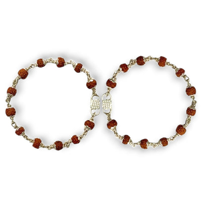 925 Sterling Silver Rudraksha Baby Nazariya (0-2 years)