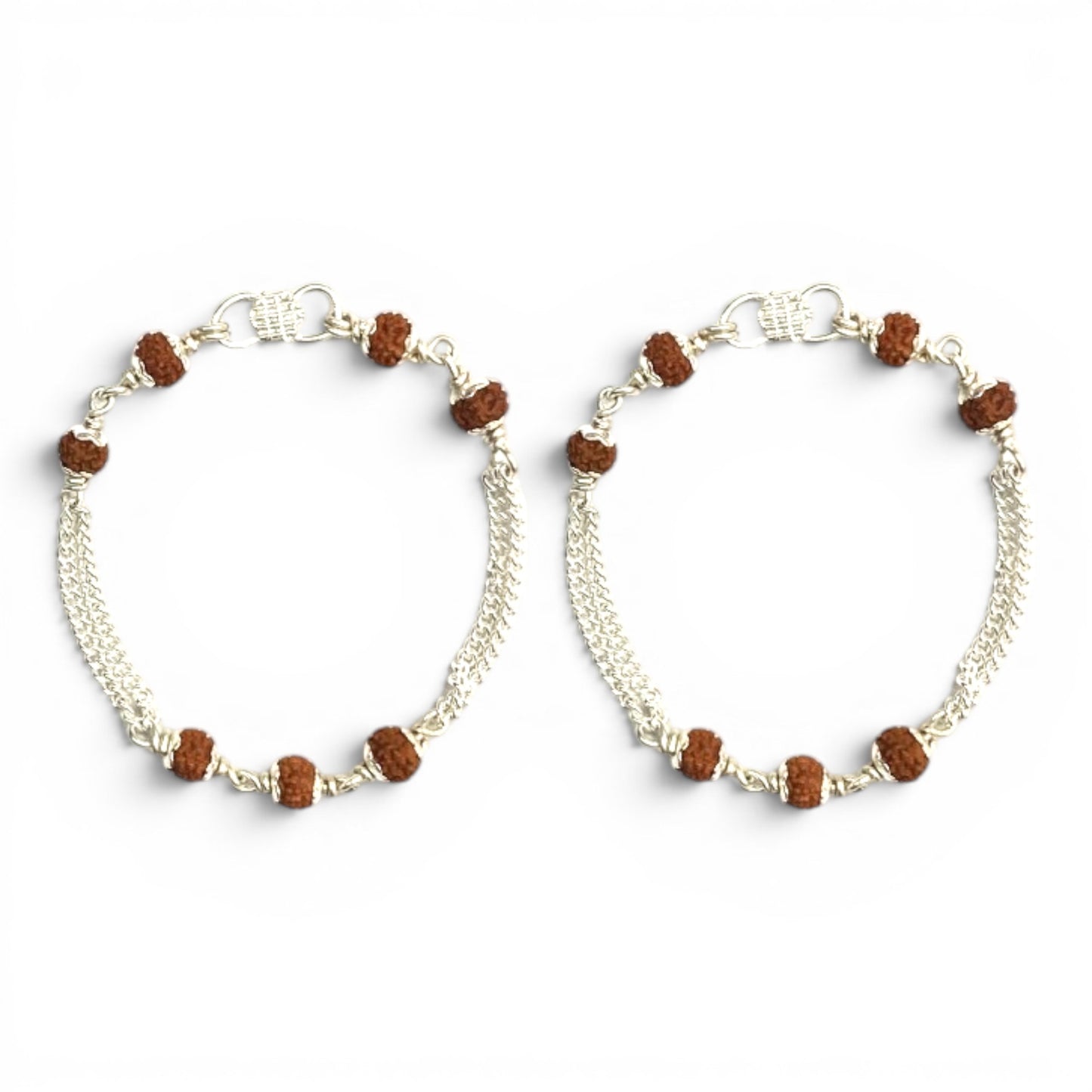 925 Sterling Silver Classic Rudraksha Baby Nazariya (0-2 years)