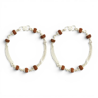 925 Sterling Silver Classic Rudraksha Baby Nazariya (0-2 years)