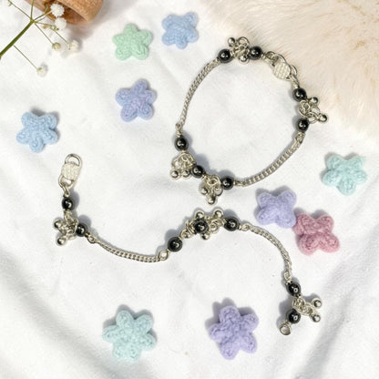 925 Sterling Silver Ghungroo baby Nazariya (0-2 years)
