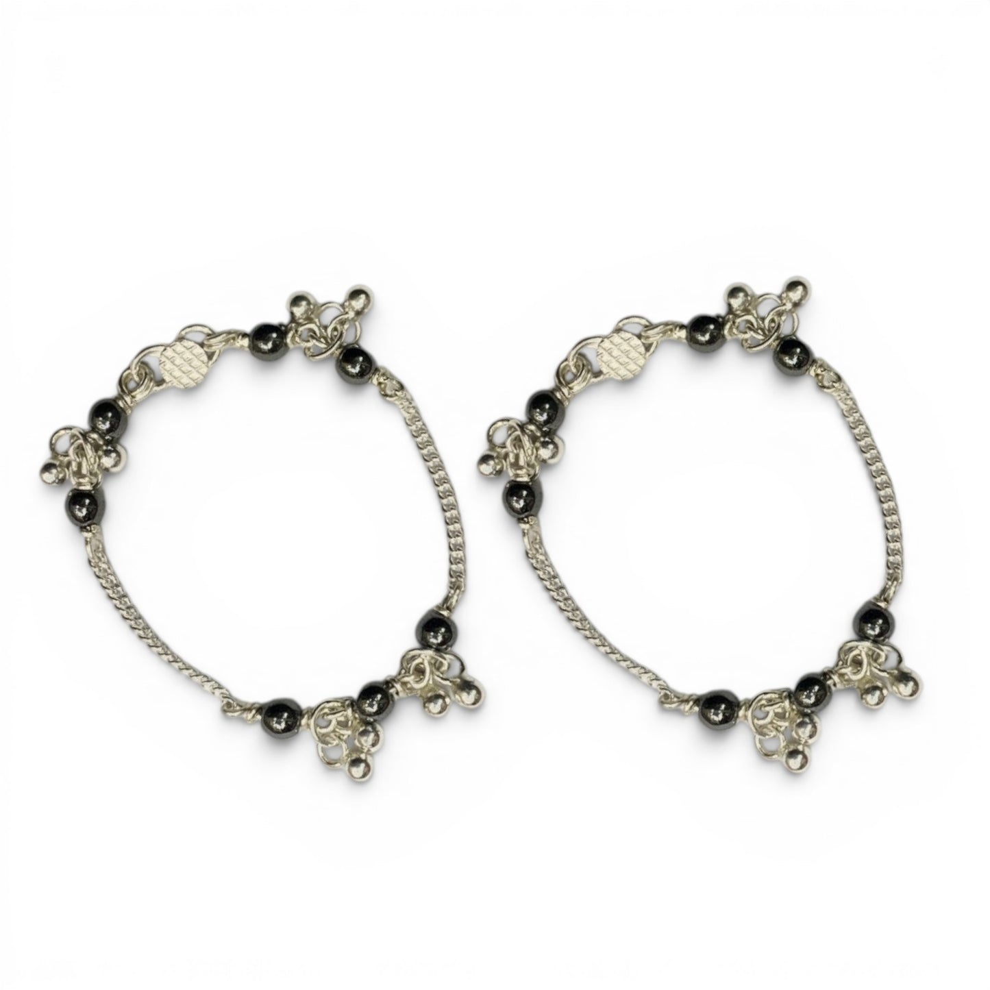 925 Sterling Silver Ghungroo baby Nazariya (0-2 years)