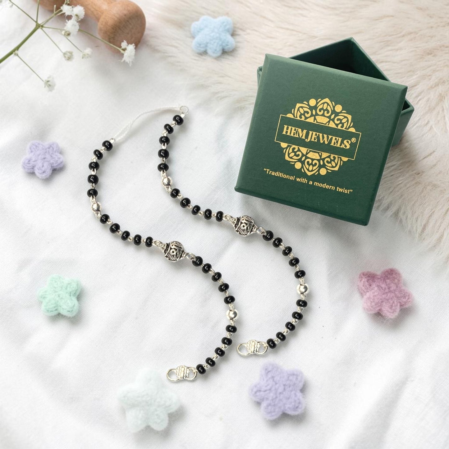 925 Sterling Silver Shree baby Nazariya (0-2 years)