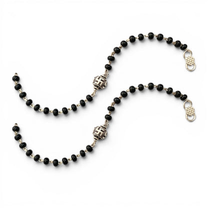 925 Sterling Silver Swastik baby Nazariya (0-2 years)