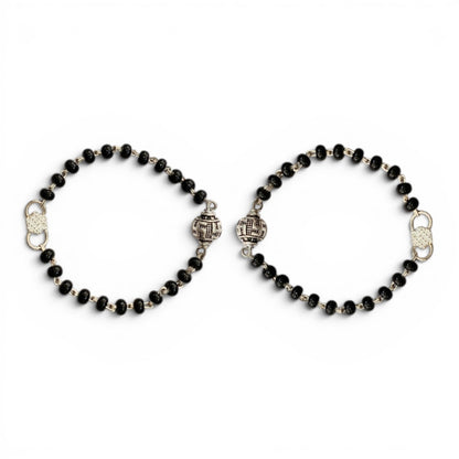 925 Sterling Silver Swastik baby Nazariya (0-2 years)