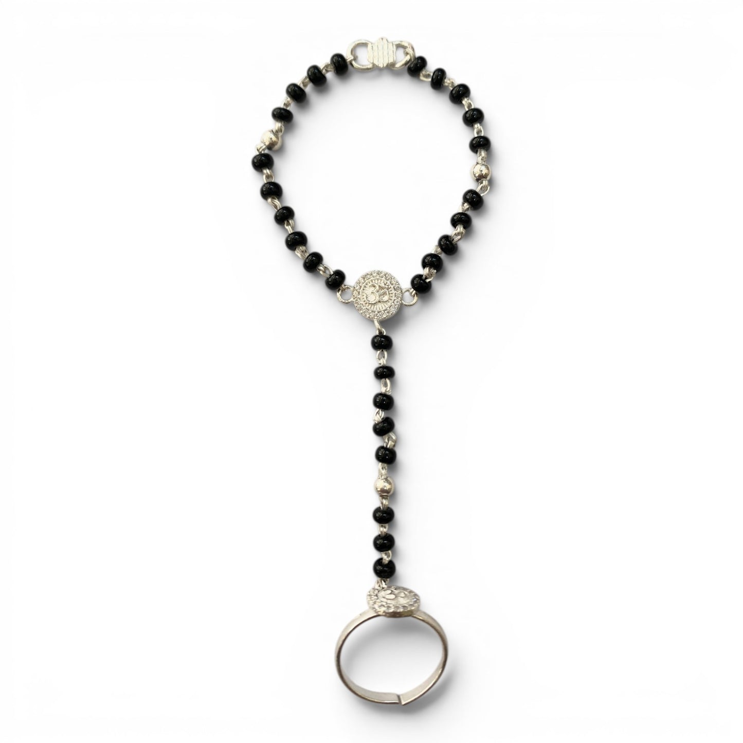 925 Sterling Silver om with rung baby Nazariya (0-2 years)