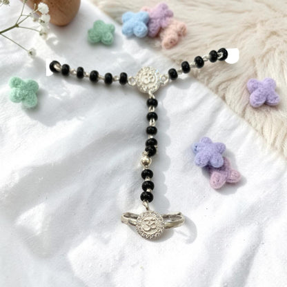 925 Sterling Silver om with rung baby Nazariya (0-2 years)