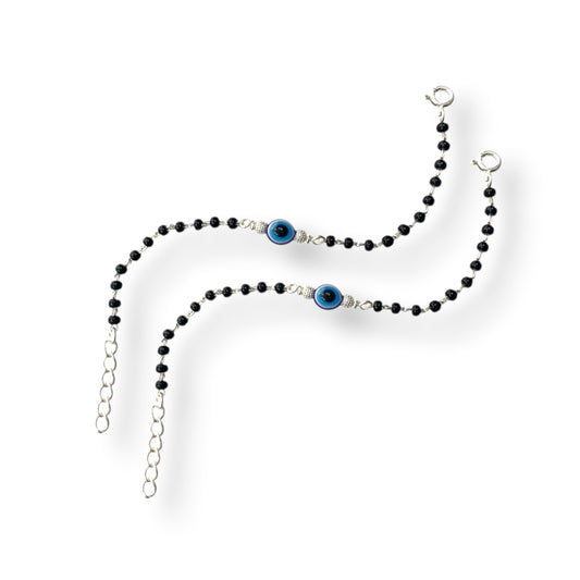 925 Sterling Silver Classic Evil Eye Nazariya (0-2 years)