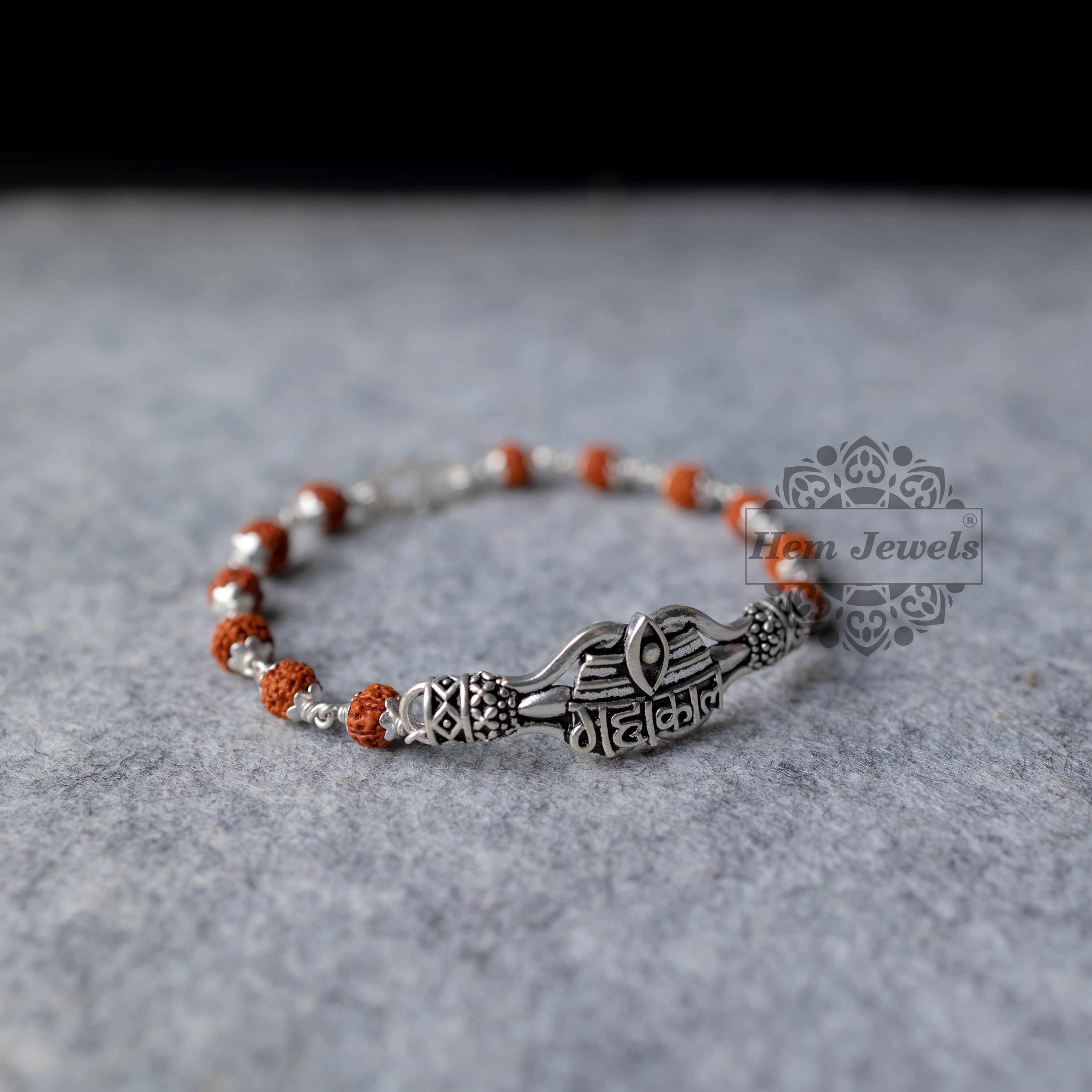 Lord Shiva Trident Kada Bracelet 925 Sterling Silver - Etsy | Rudraksha  bracelet, Gold accessories, Lord shiva